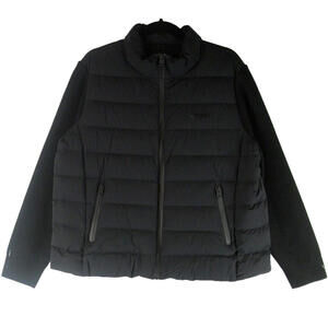 NEW, Mackage Ocean Mixed Media Jacket in black Size XL #DC561